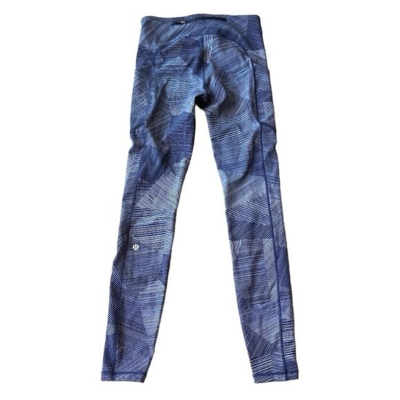 Lululemon Speed Up Tight *Full-On Luxtreme 28"Etch Hail Midnight Navy size 4 - Picture 8 of 13